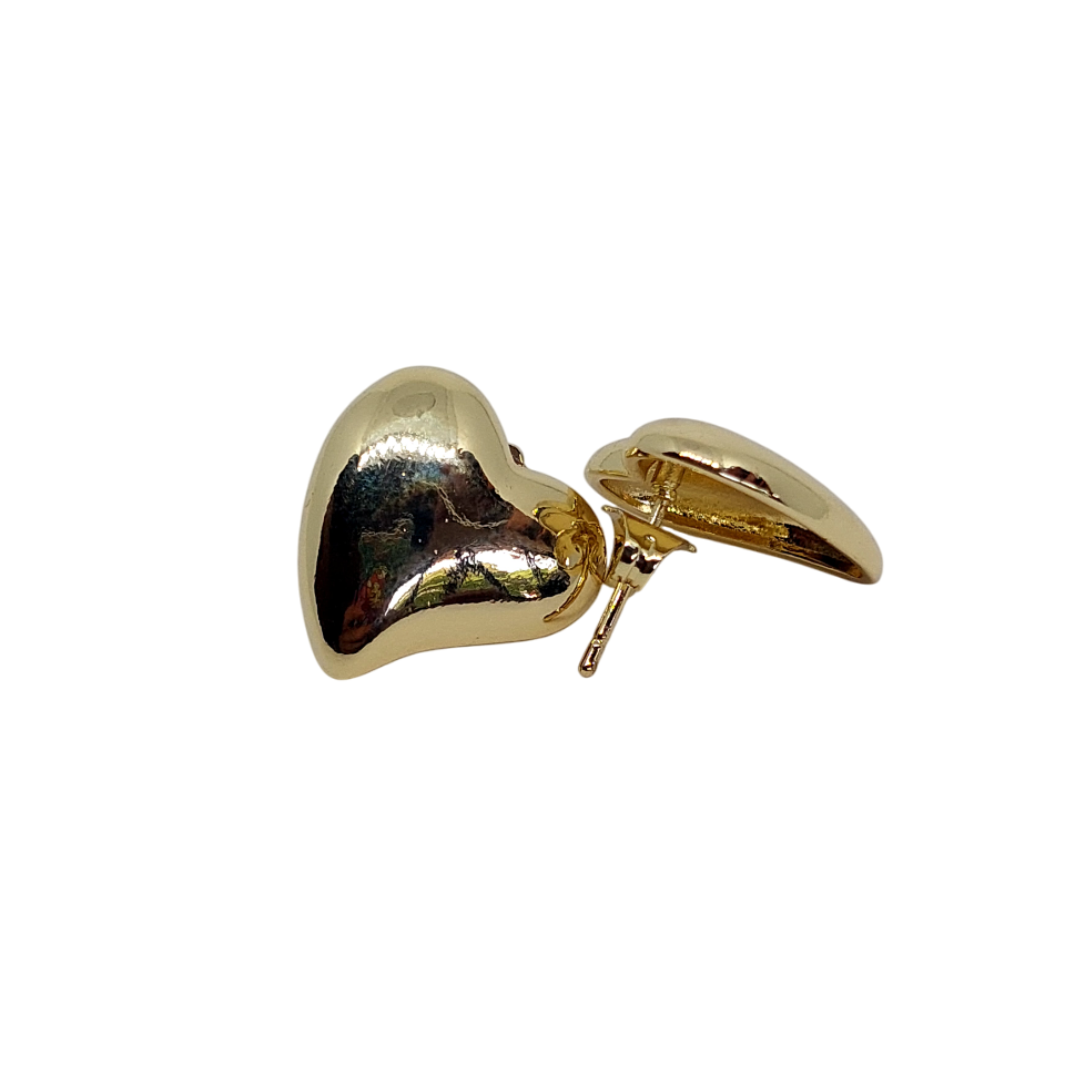 Pegados en forma de corazon redondeado