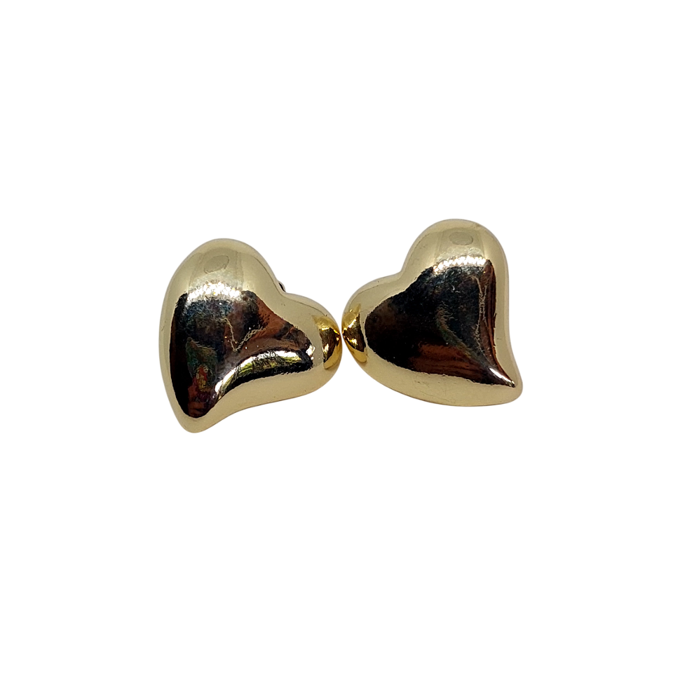 Pegados en forma de corazon redondeado