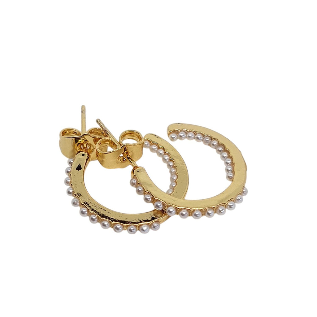 Argolla con perlitas