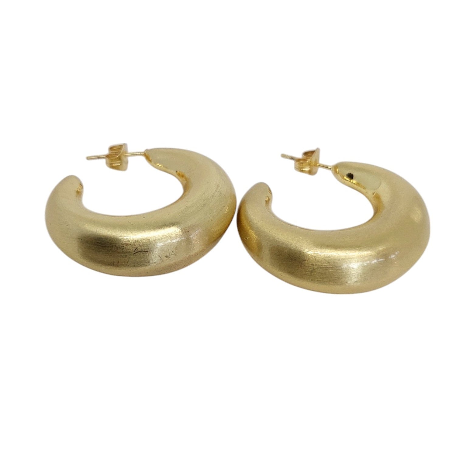 Argollas grandes pavonadas