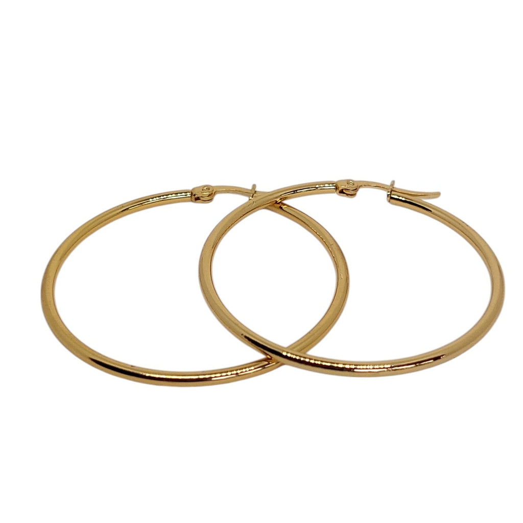 Argollas grande delgadas