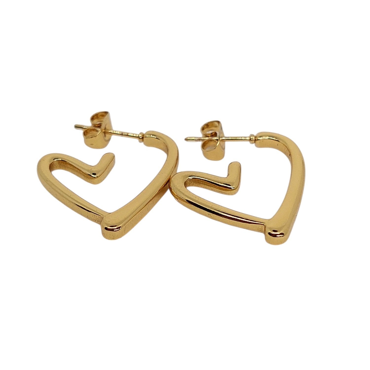 Argollas forma corazon