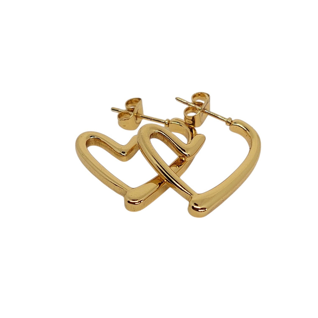 Argollas forma corazon