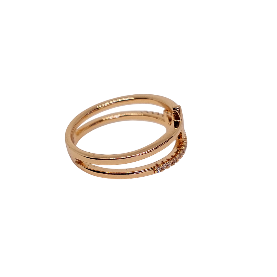 Crus simple y con brillos talla 8