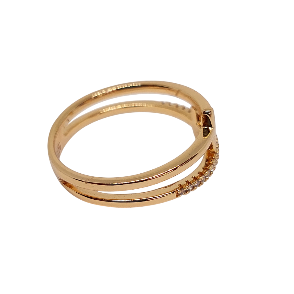 Crus simple y con brillos talla 10