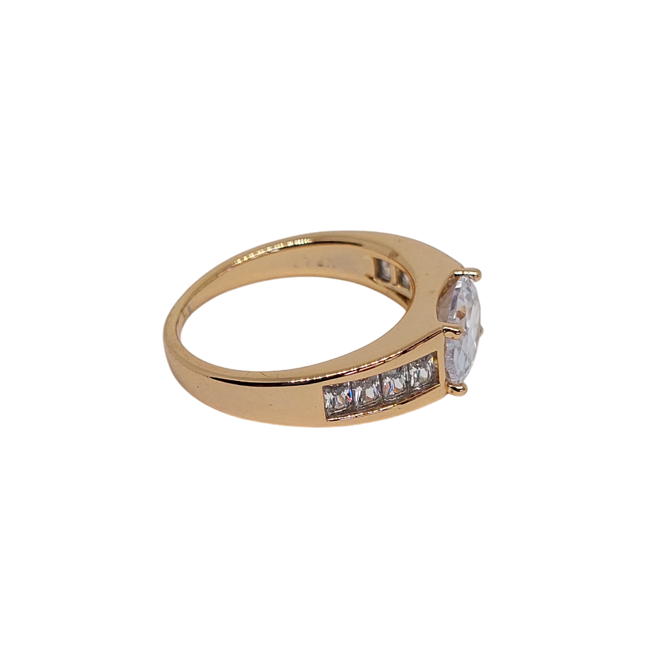 Brillo grande cuadrado mas linea de brillos talla 7