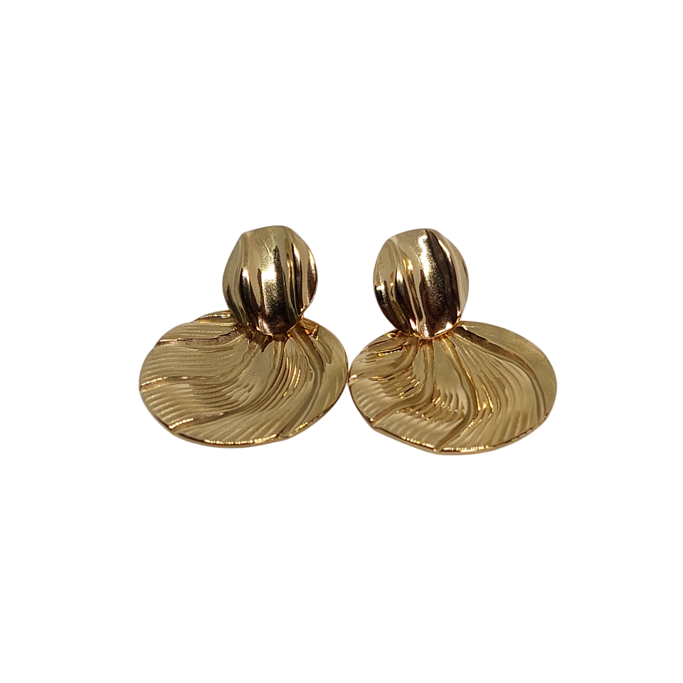 Pegados en forma de ostra redonda