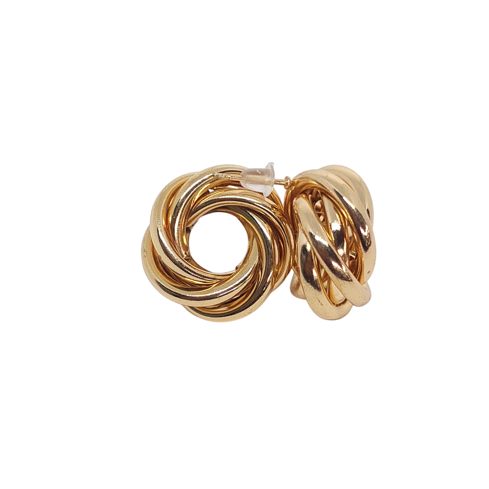 Pegados en forma de nido de circulos