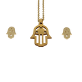 Conjunto de mano hamsa