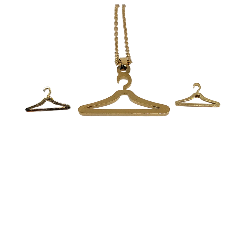 Conjunto de gancho de ropa