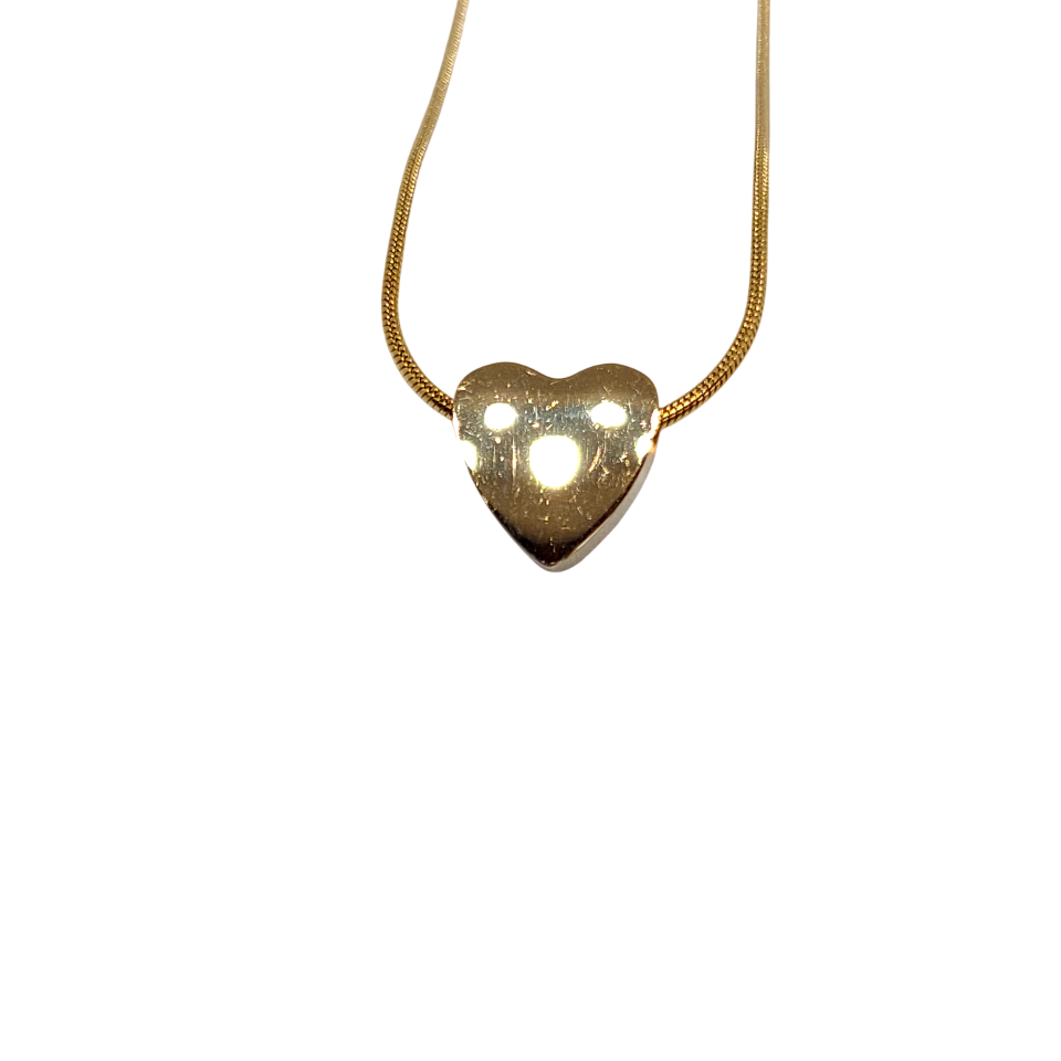 Collar de corazon chico