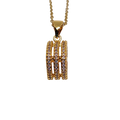 Collar de tres rayas