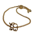 Pulsera regulable de elefante