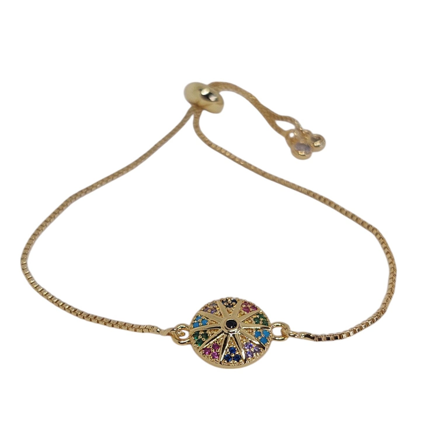 Pulsera estrella de puntas y con colores